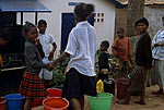 Getting water in Antananarivo, the capital of Madagascar